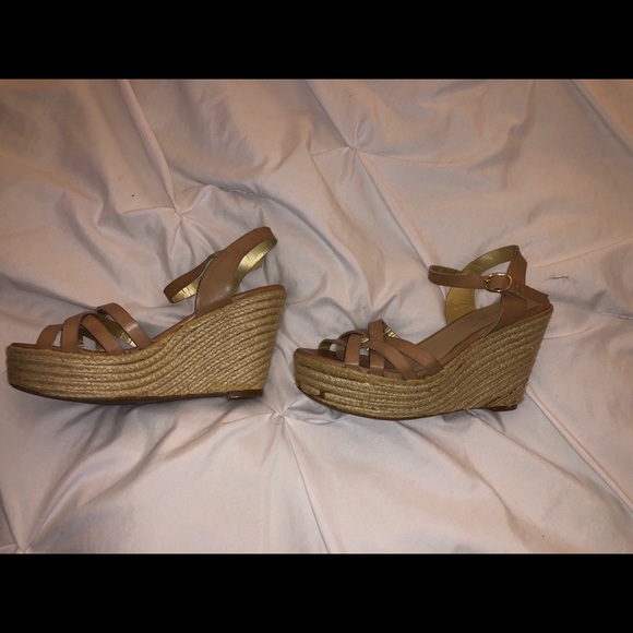 Arizona tan wedges - Picture 3 of 6